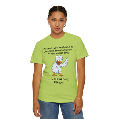 "Sarcastic Duck" T-shirt