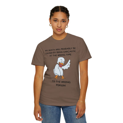 "Sarcastic Duck" T-shirt