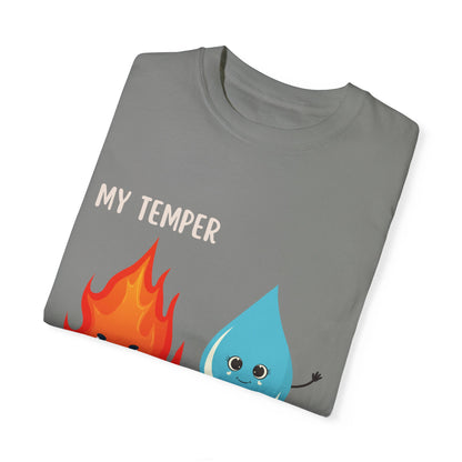 "My temper, His patience" T-shirt