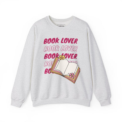 "Book Lover" Crew Sweatshirt