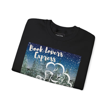 'Book Lover express ' Crewneck Sweatshirt