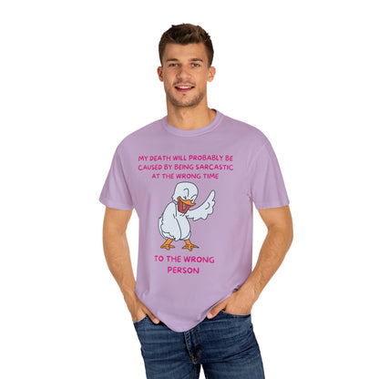 "Sarcastic Duck" T-shirt