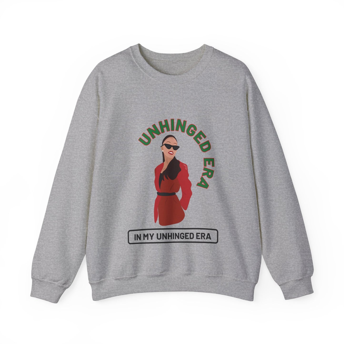 "Unhinged Era" Crewneck Sweatshirt