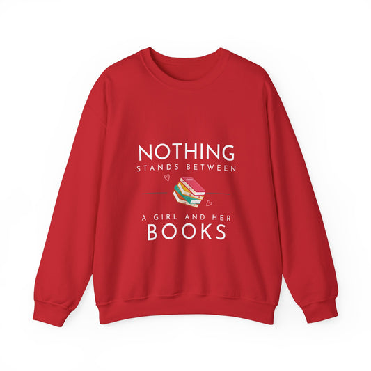 "Book Lover" Unisex Heavy Blend Crewneck Sweatshirt