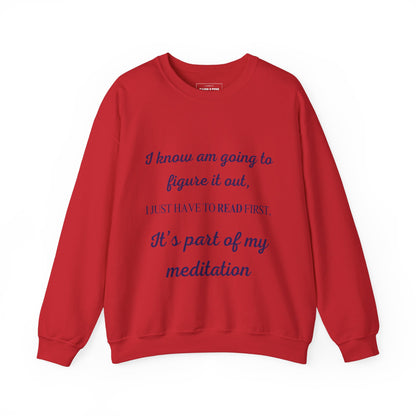 "Reading First" Crew Sweatshirt