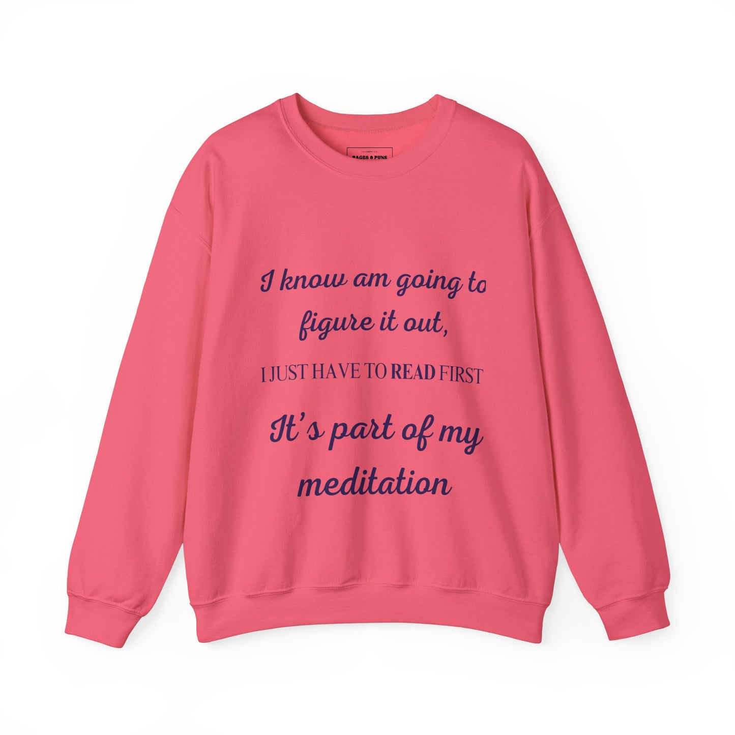 "Reading First" Crew Sweatshirt