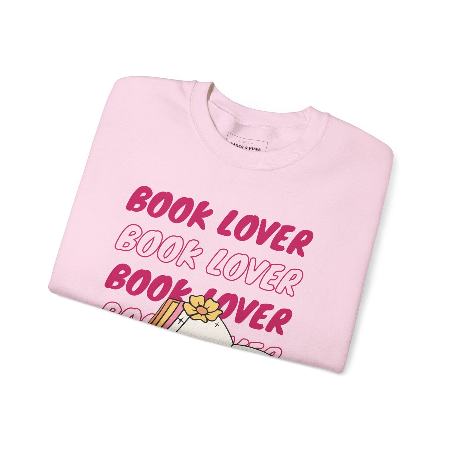 "Book Lover" Crew Sweatshirt