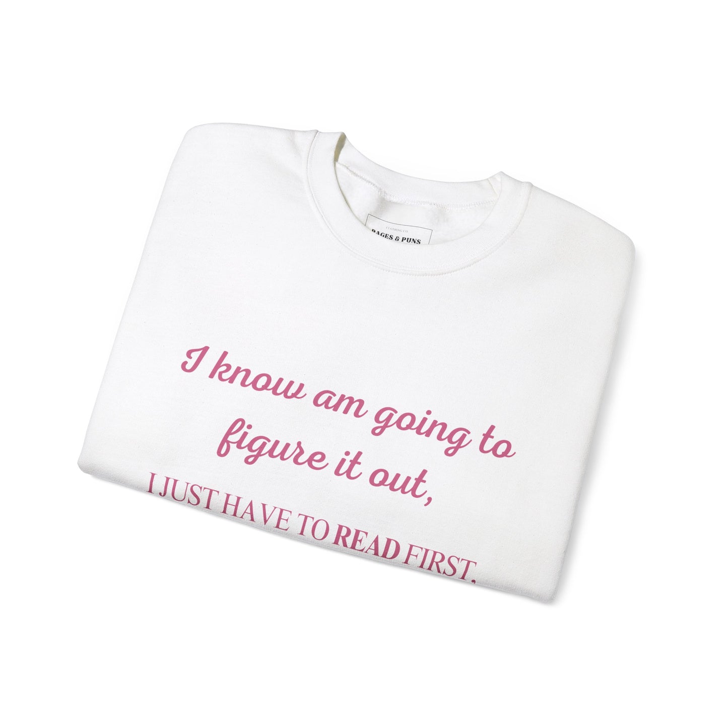 "Reading First" Crew Sweatshirt