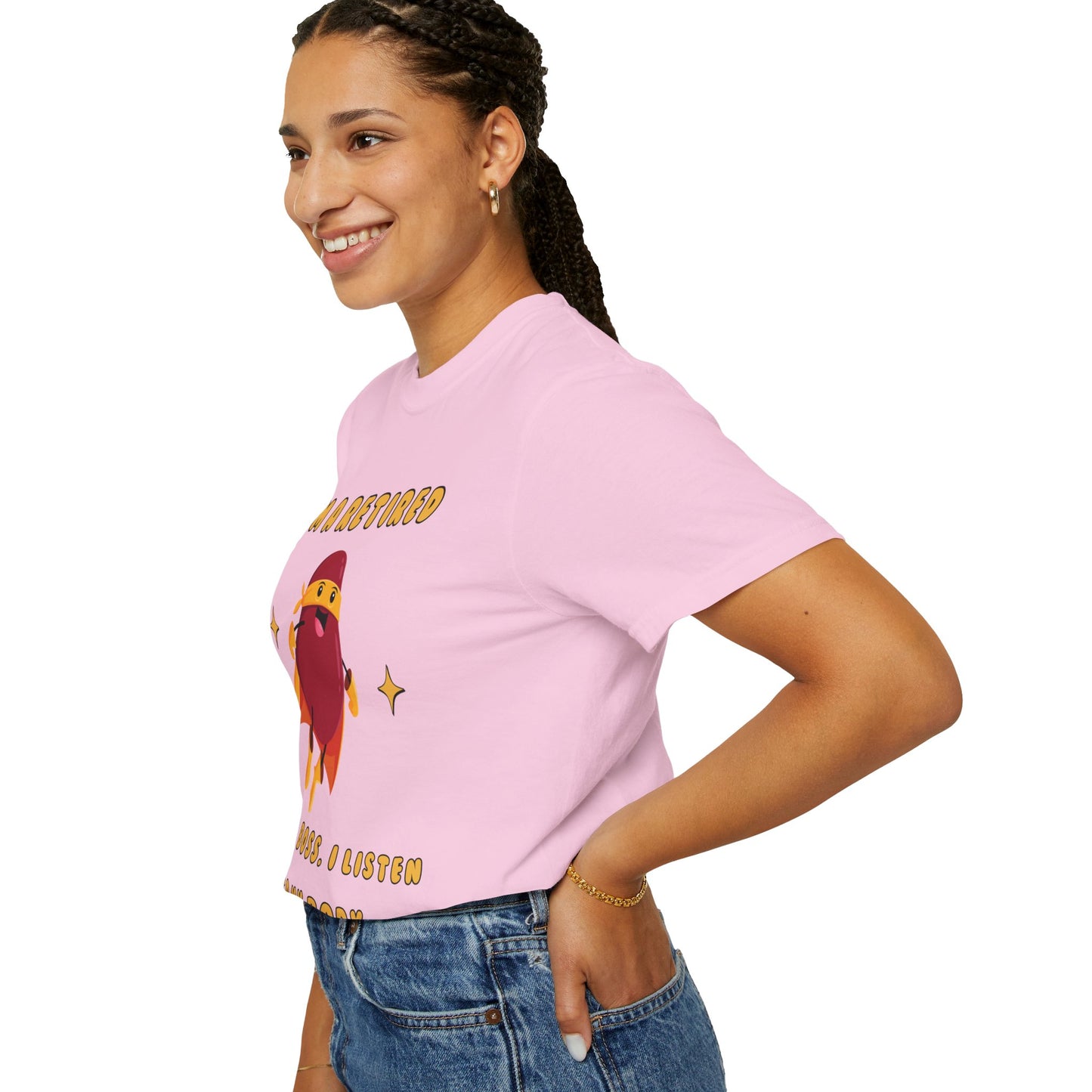 "Retired Girl boss" T-shirt