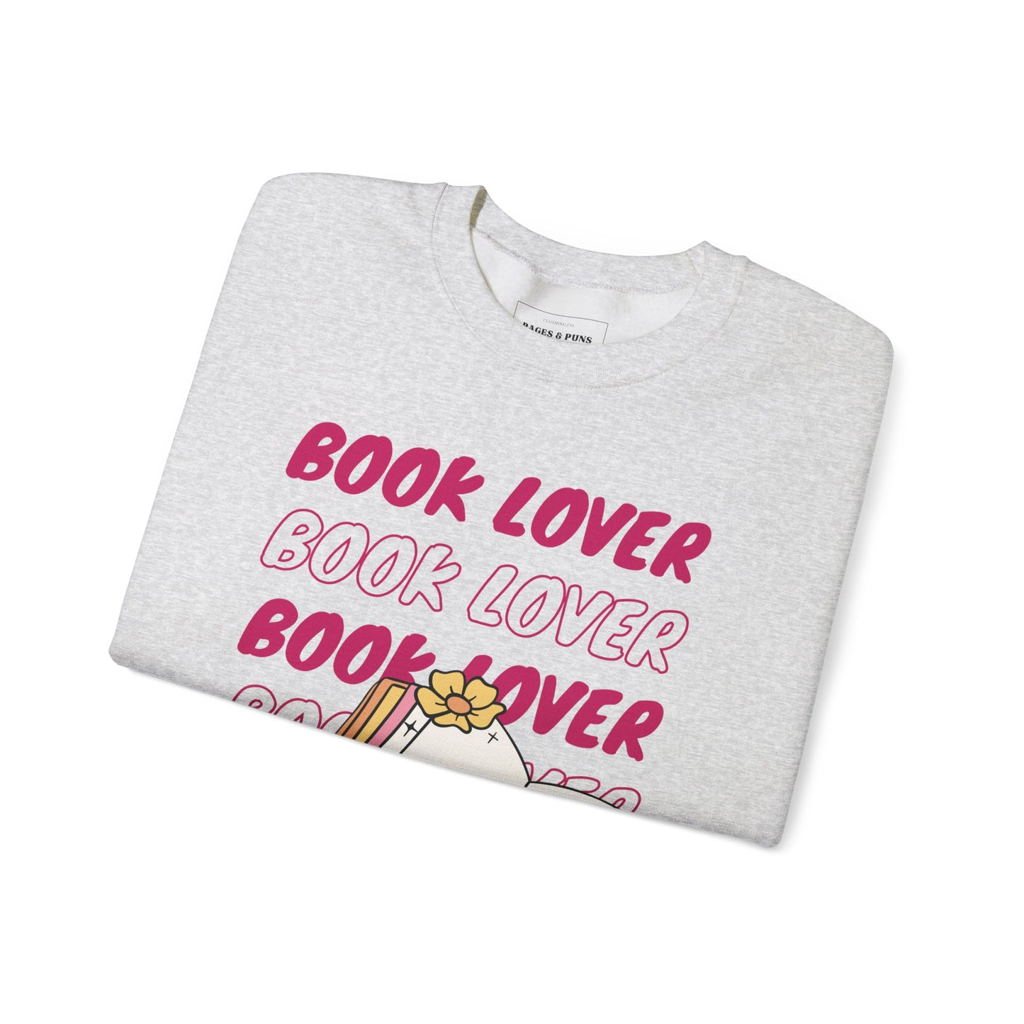 "Book Lover" Crew Sweatshirt