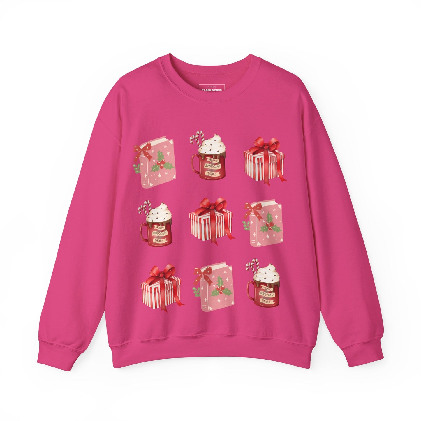 'Bookmas Season' Crewneck Sweatshirt