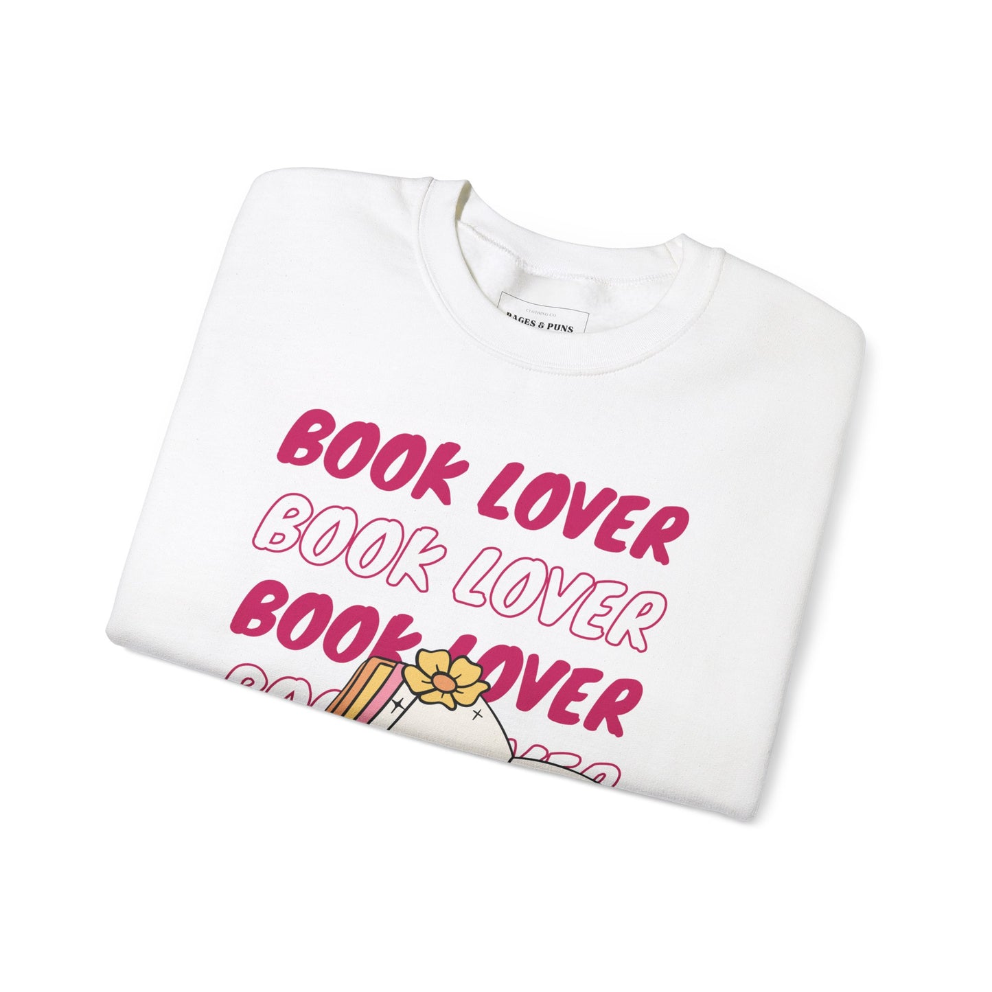 "Book Lover" Crew Sweatshirt