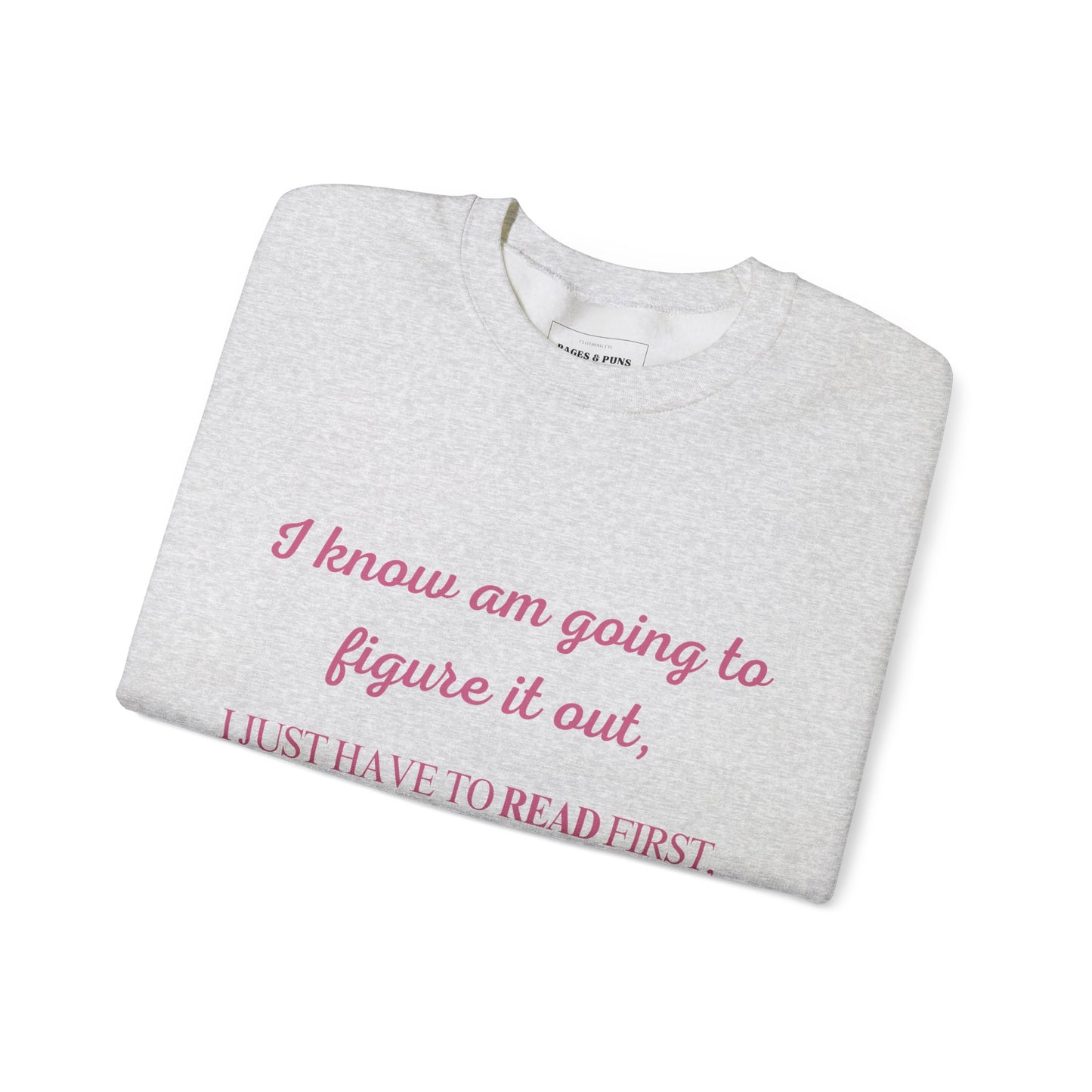 "Reading First" Crew Sweatshirt