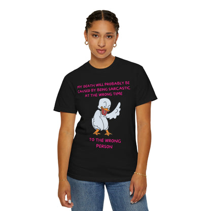 "Sarcastic Duck" T-shirt