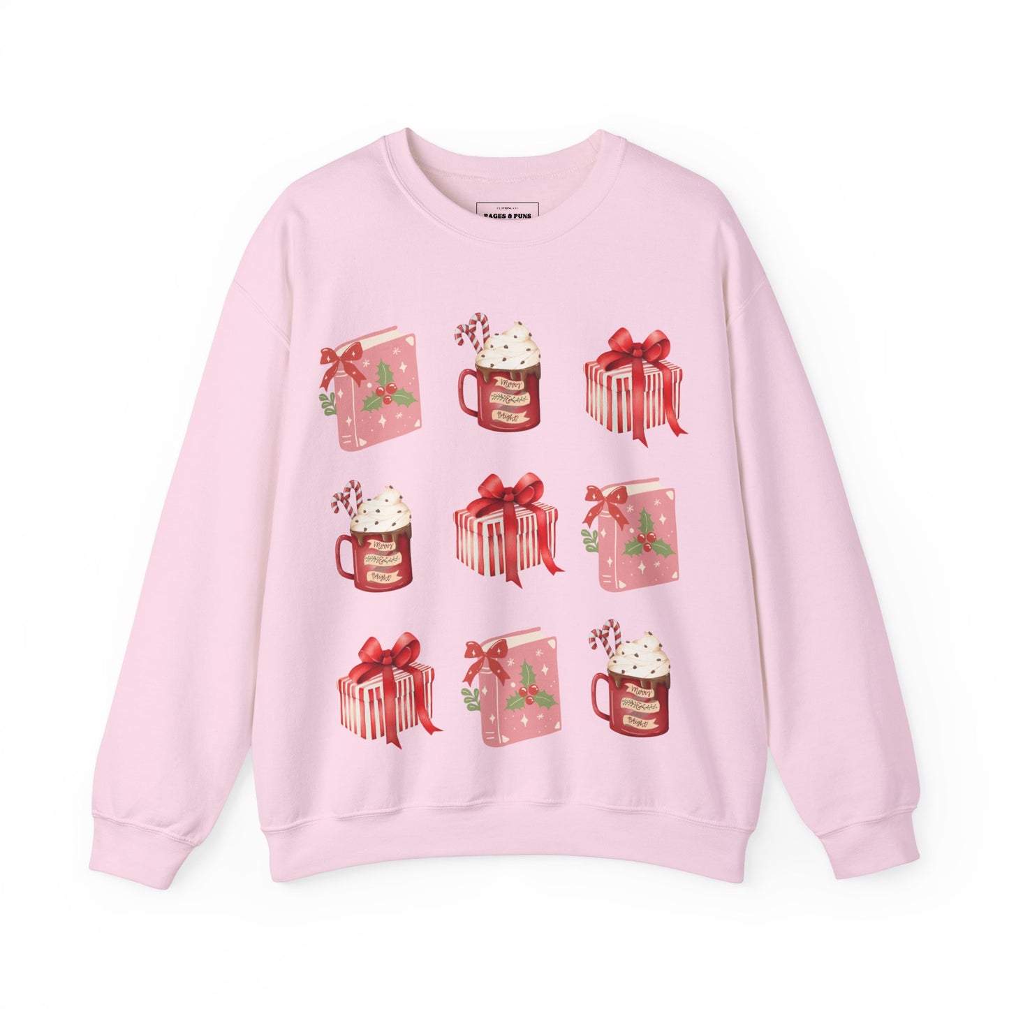 'Bookmas Season' Crewneck Sweatshirt