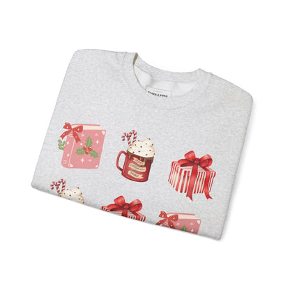 'Bookmas Season' Crewneck Sweatshirt