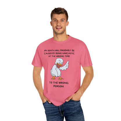 "Sarcastic Duck" T-shirt