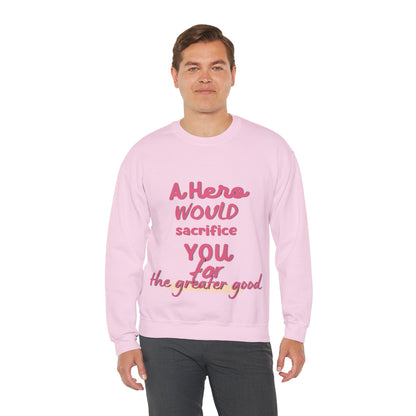 Hero Unisex Heavy Blend™ Crewneck Sweatshirt