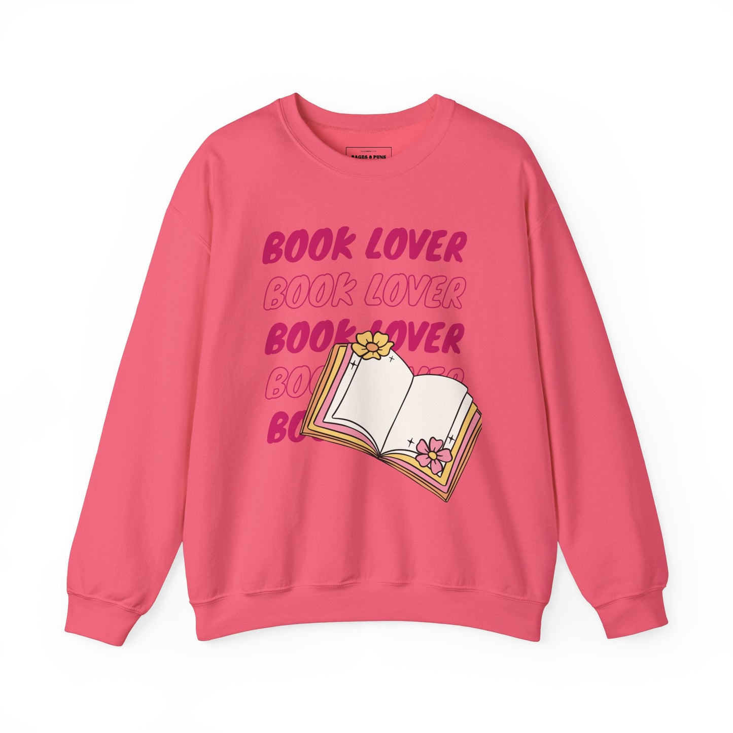 "Book Lover" Crew Sweatshirt