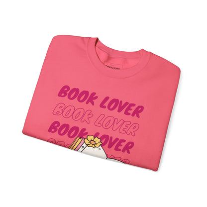 "Book Lover" Crew Sweatshirt