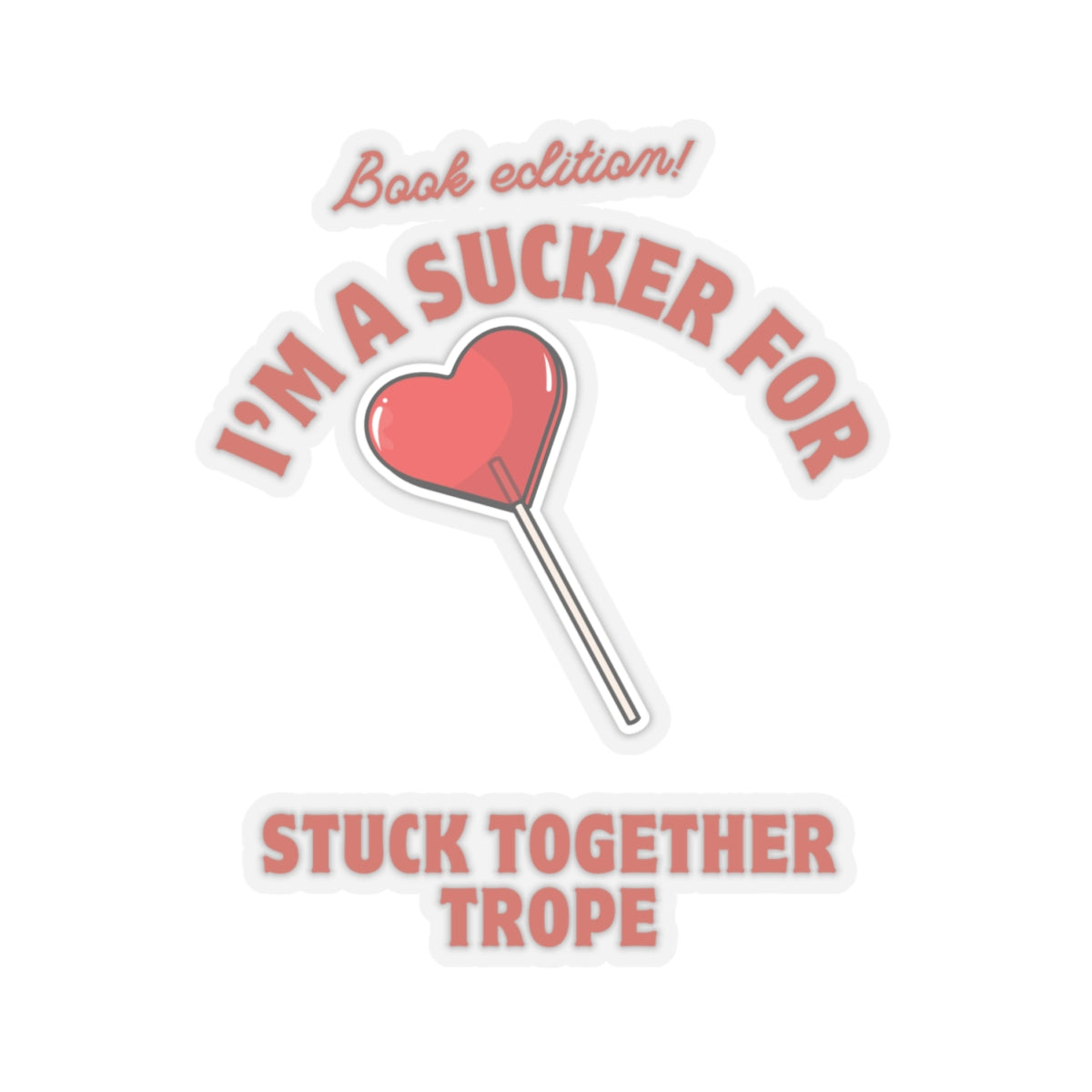 "Stuck together trope" Stickers