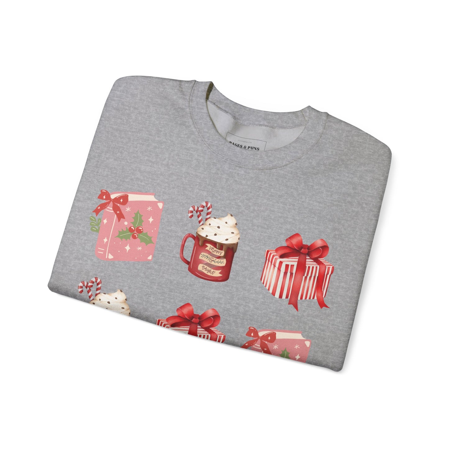 'Bookmas Season' Crewneck Sweatshirt