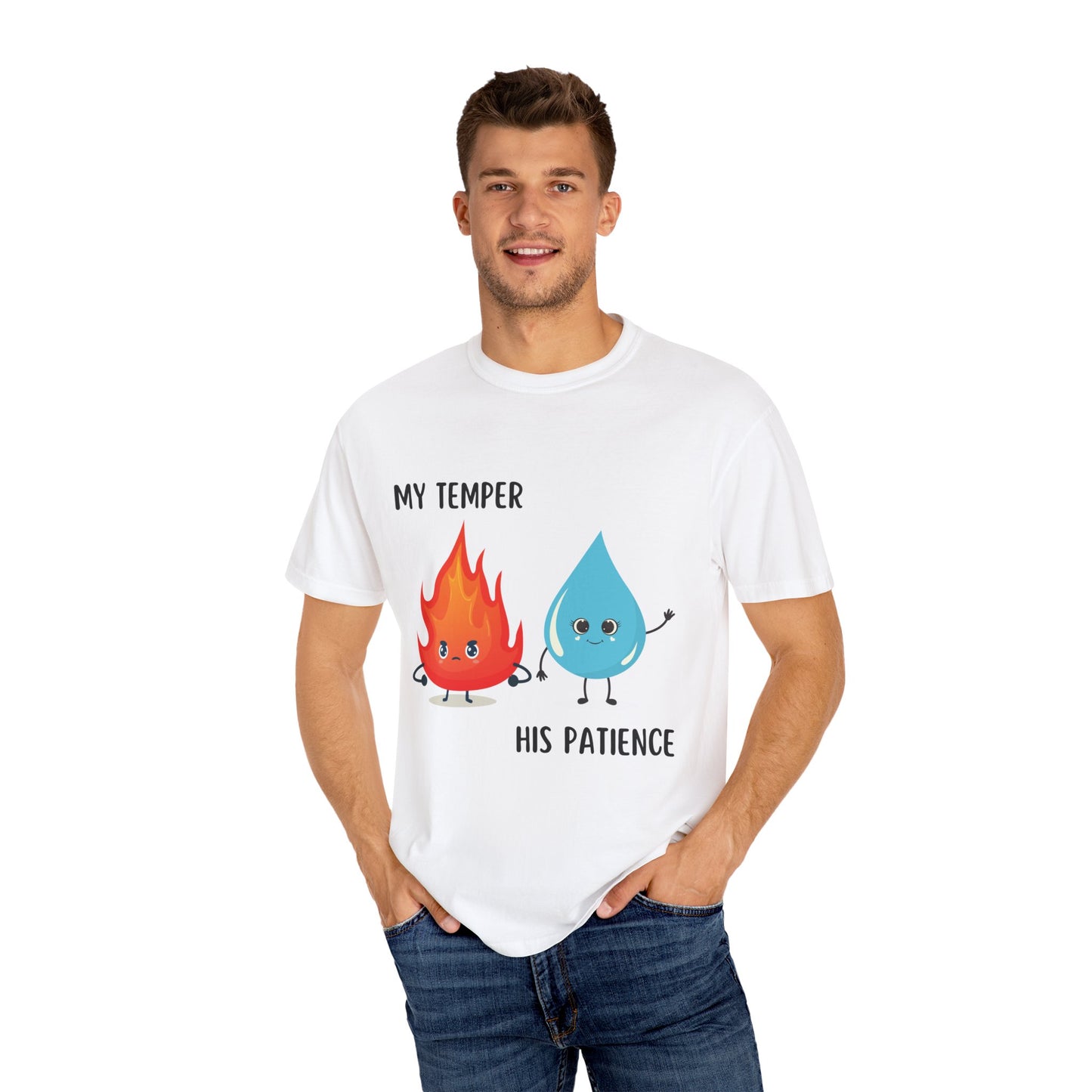 "My temper, His patience" T-shirt