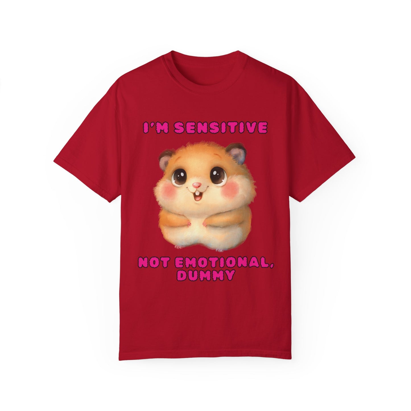 "I'm sensitive not emotional" T-shirt