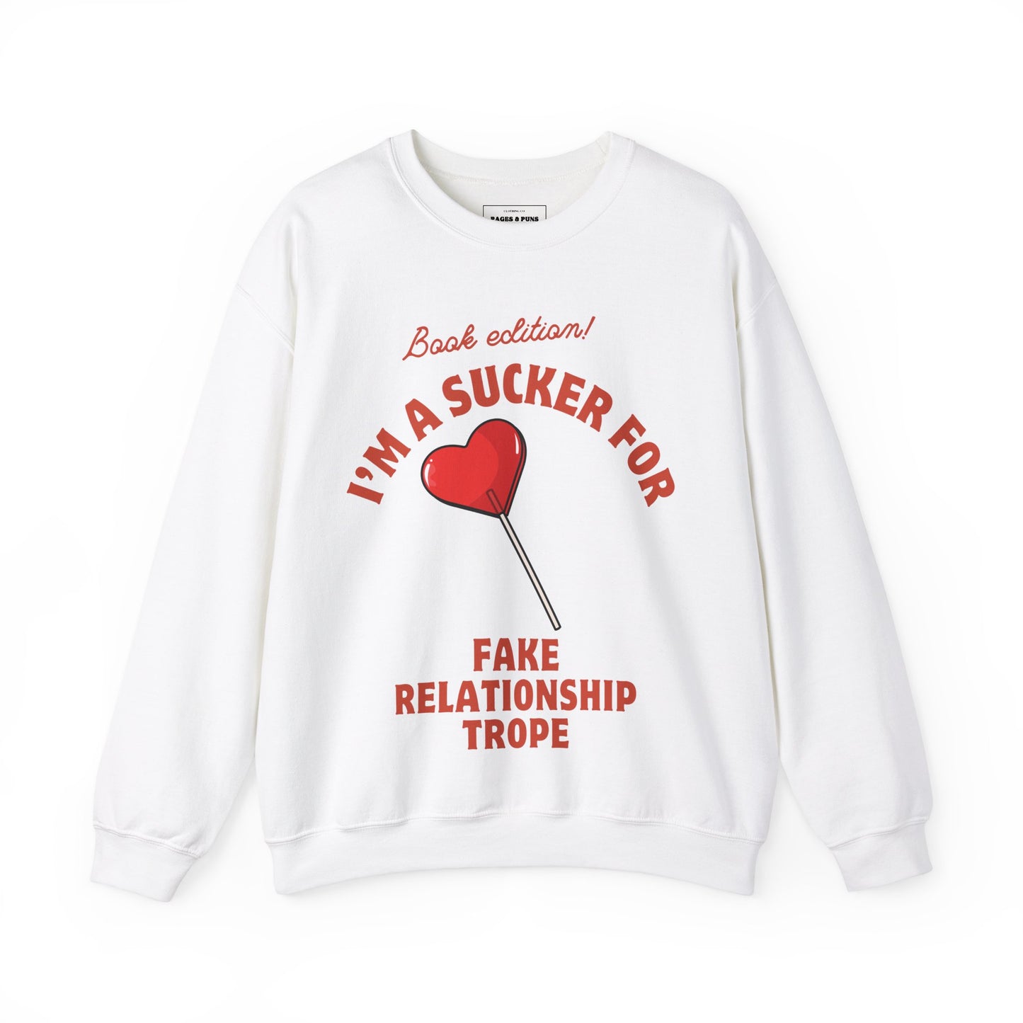 "Fake Relationship" Crewneck Sweatshirt