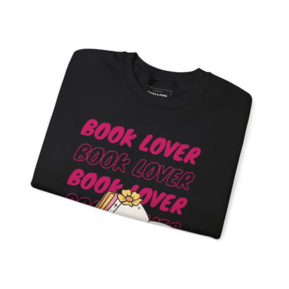 "Book Lover" Crew Sweatshirt