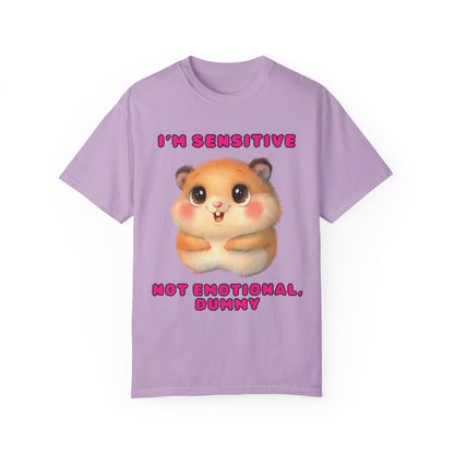 "I'm sensitive not emotional" T-shirt