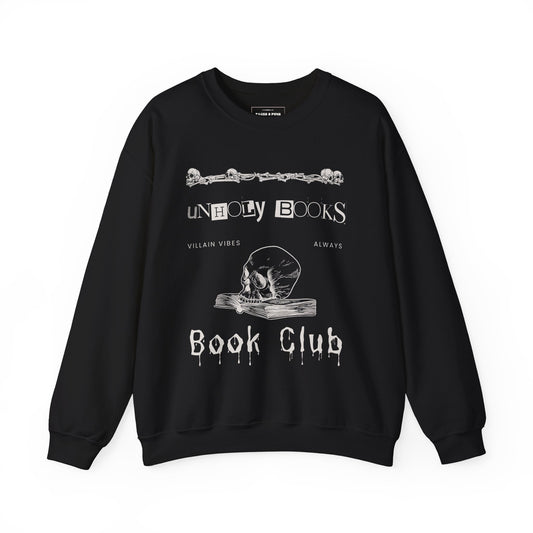 "Unholy Book Club" Crew Sweatshirt