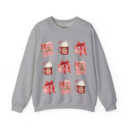 'Bookmas Season' Crewneck Sweatshirt