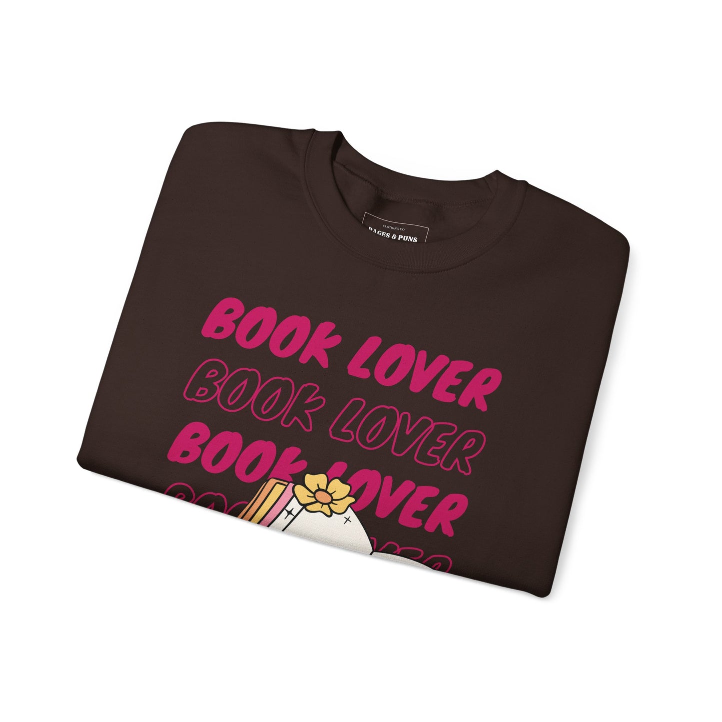 "Book Lover" Crew Sweatshirt