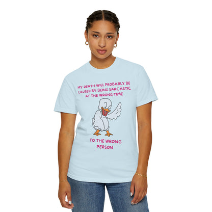 "Sarcastic Duck" T-shirt