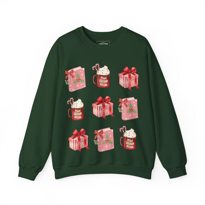 'Bookmas Season' Crewneck Sweatshirt