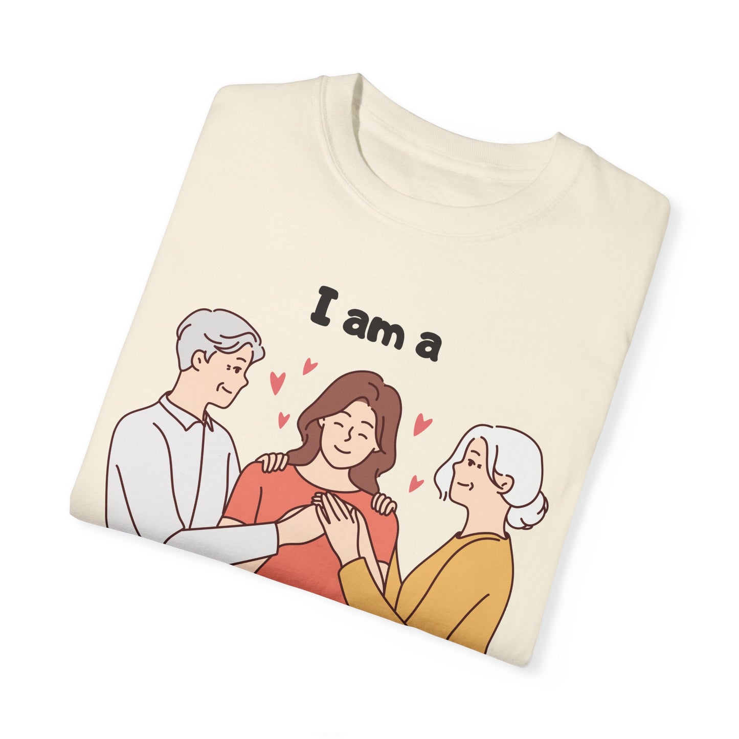 "Long distance daughter with parents" T-shirt