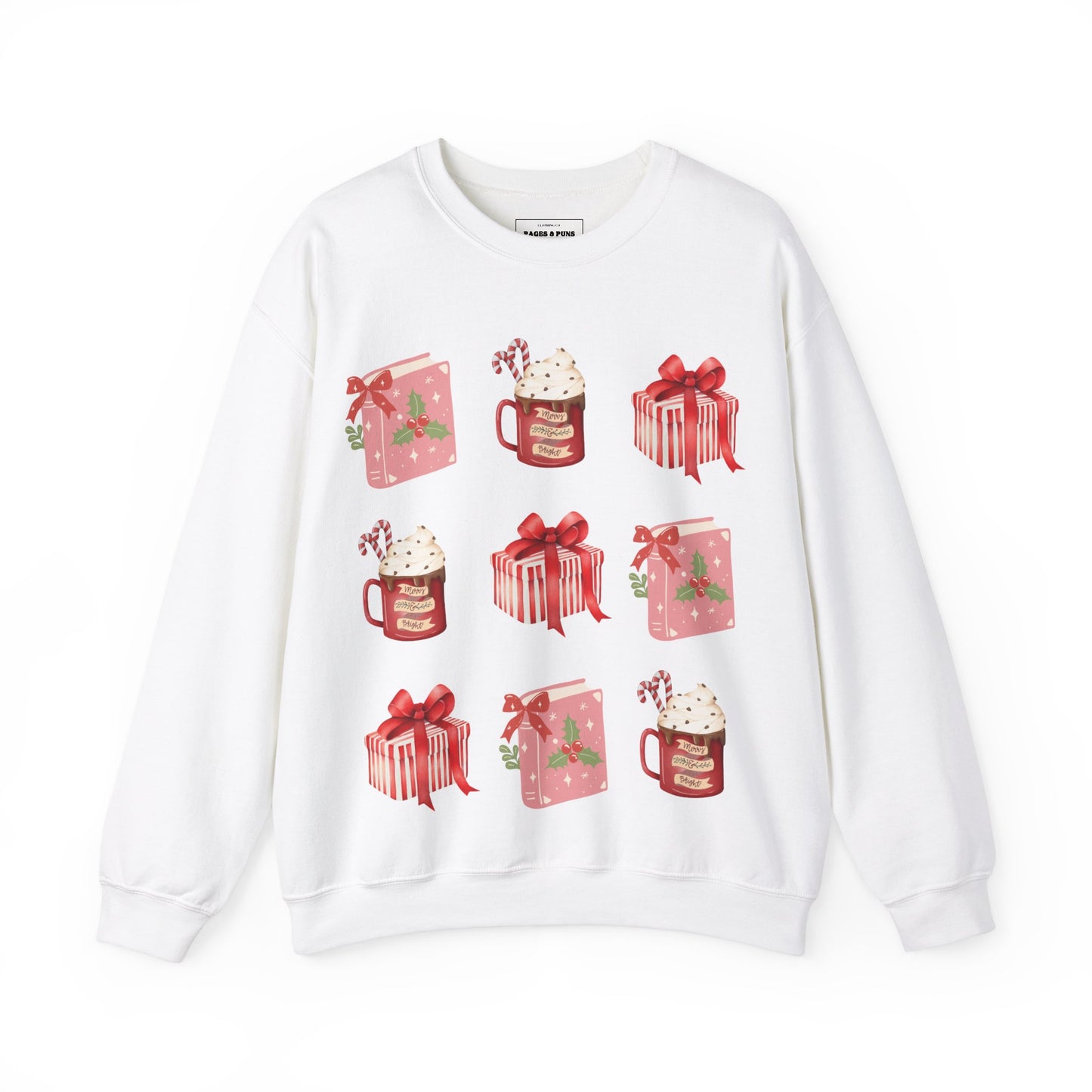 'Bookmas Season' Crewneck Sweatshirt