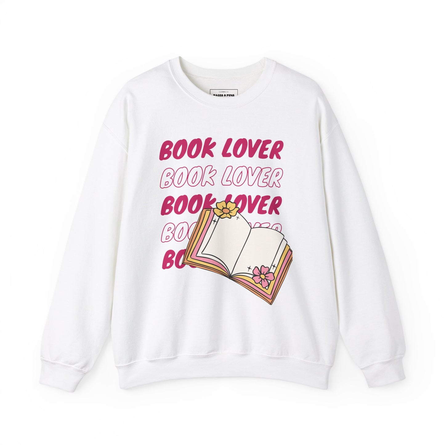 "Book Lover" Crew Sweatshirt