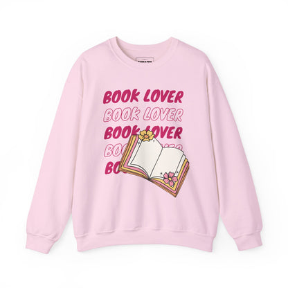 "Book Lover" Crew Sweatshirt