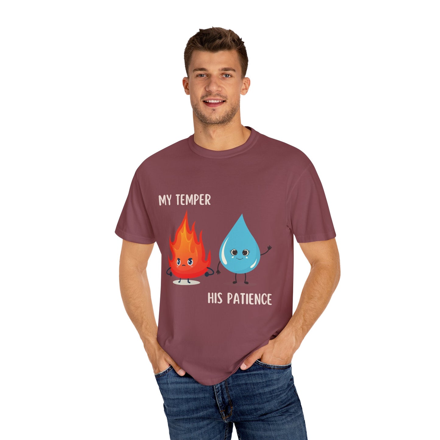 "My temper, His patience" T-shirt