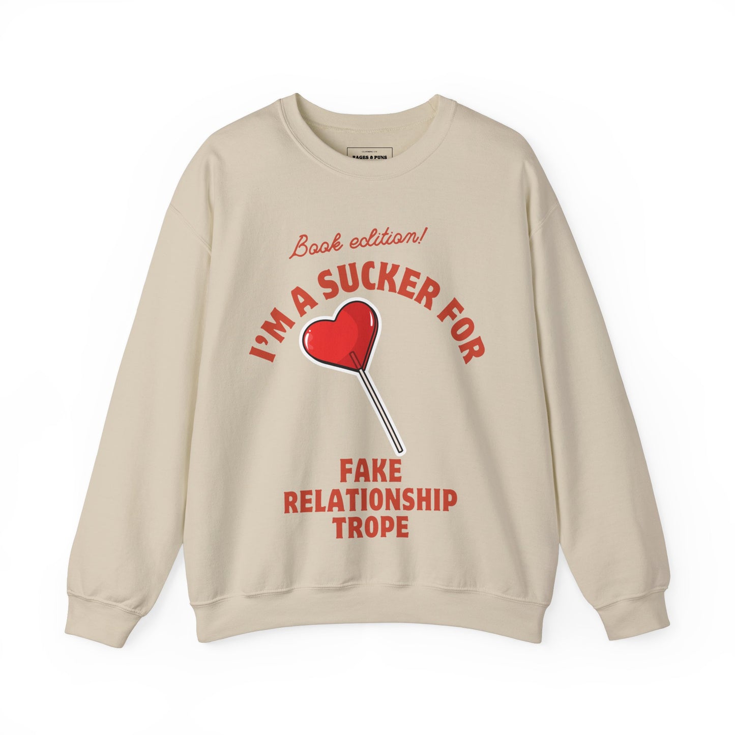 "Fake Relationship" Crewneck Sweatshirt