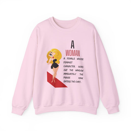 "A Feminist" Crewneck Sweatshirt