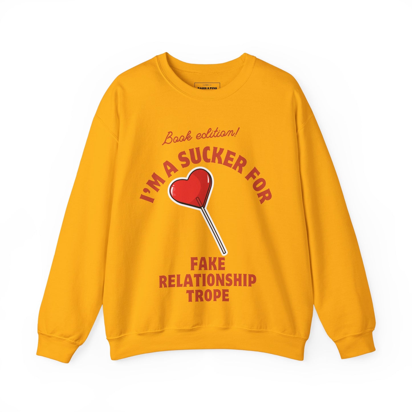 "Fake Relationship" Crewneck Sweatshirt