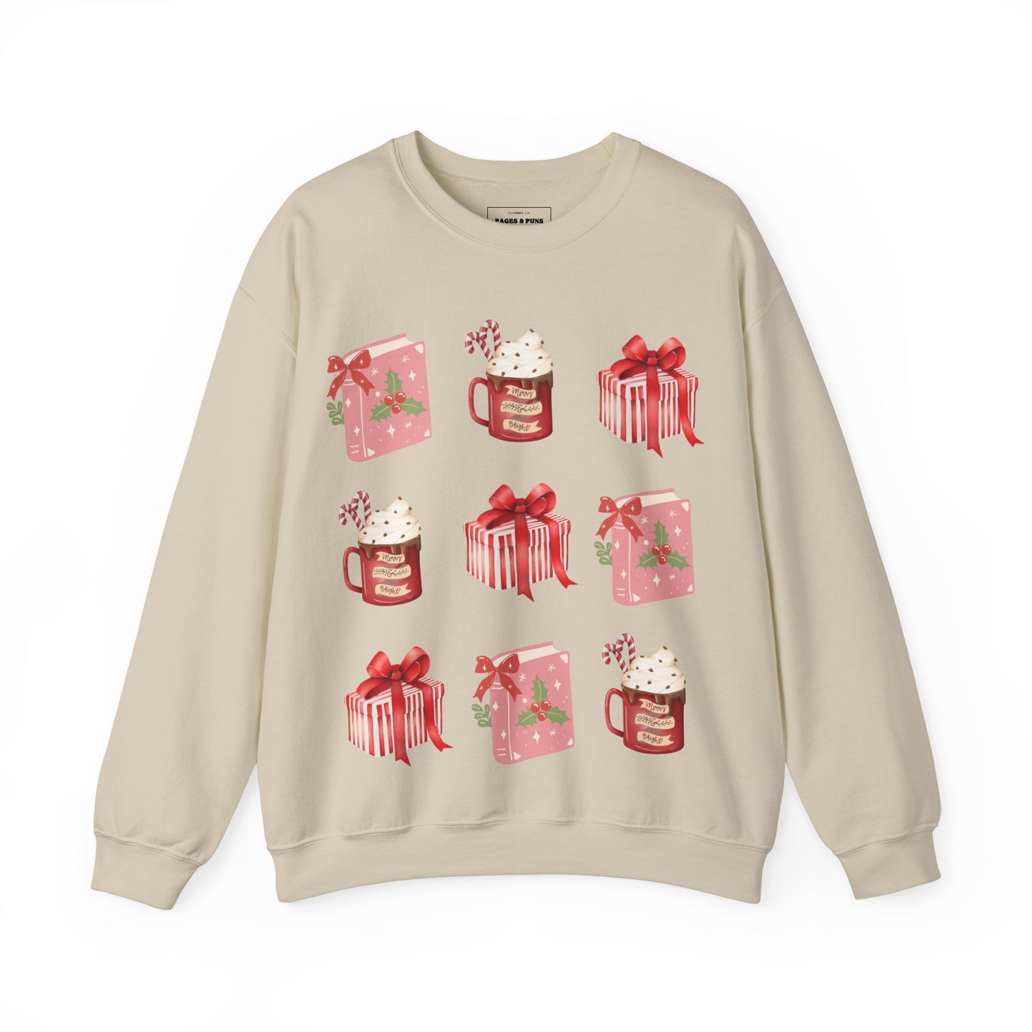 'Bookmas Season' Crewneck Sweatshirt