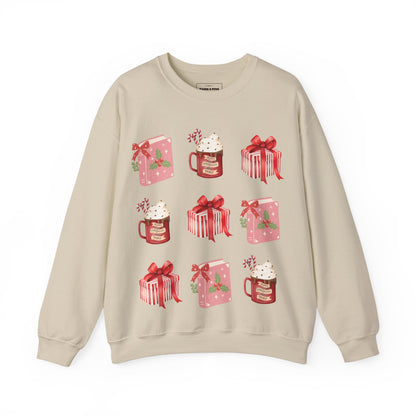 'Bookmas Season' Crewneck Sweatshirt