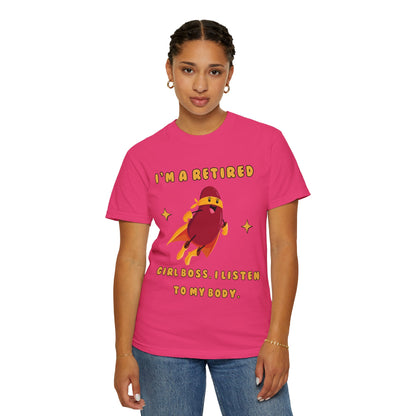 "Retired Girl boss" T-shirt