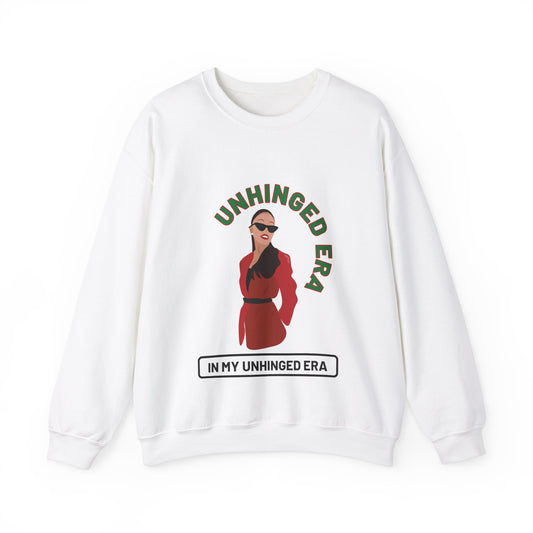 "Unhinged Era" Crewneck Sweatshirt