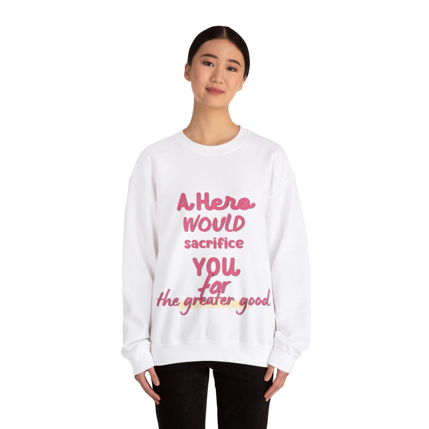 Hero Unisex Heavy Blend™ Crewneck Sweatshirt