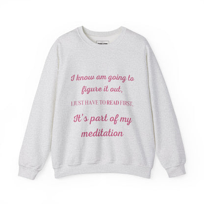 "Reading First" Crew Sweatshirt